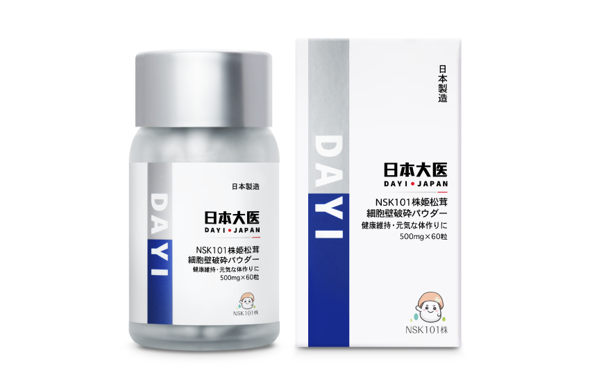 日本大醫姬松茸子實體膠囊